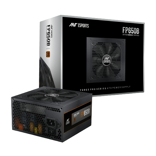Ant Esports FP650B 80+ Bronze Power Supply...