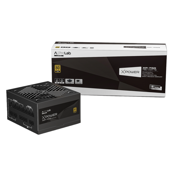 ProLab Design XPower XP-750 80+ Gold Fully Modular...