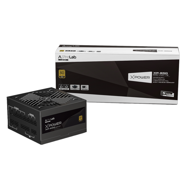 ProLab Design XPower XP-850 80+ Gold Fully Modular...