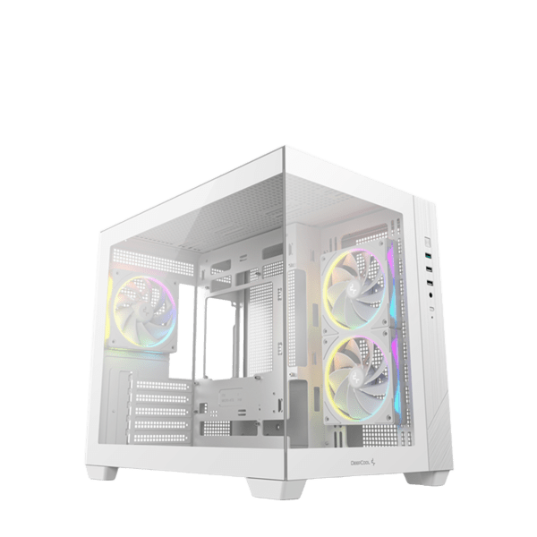 Deepcool CG330 3F m-ATX Cabinet - White...
