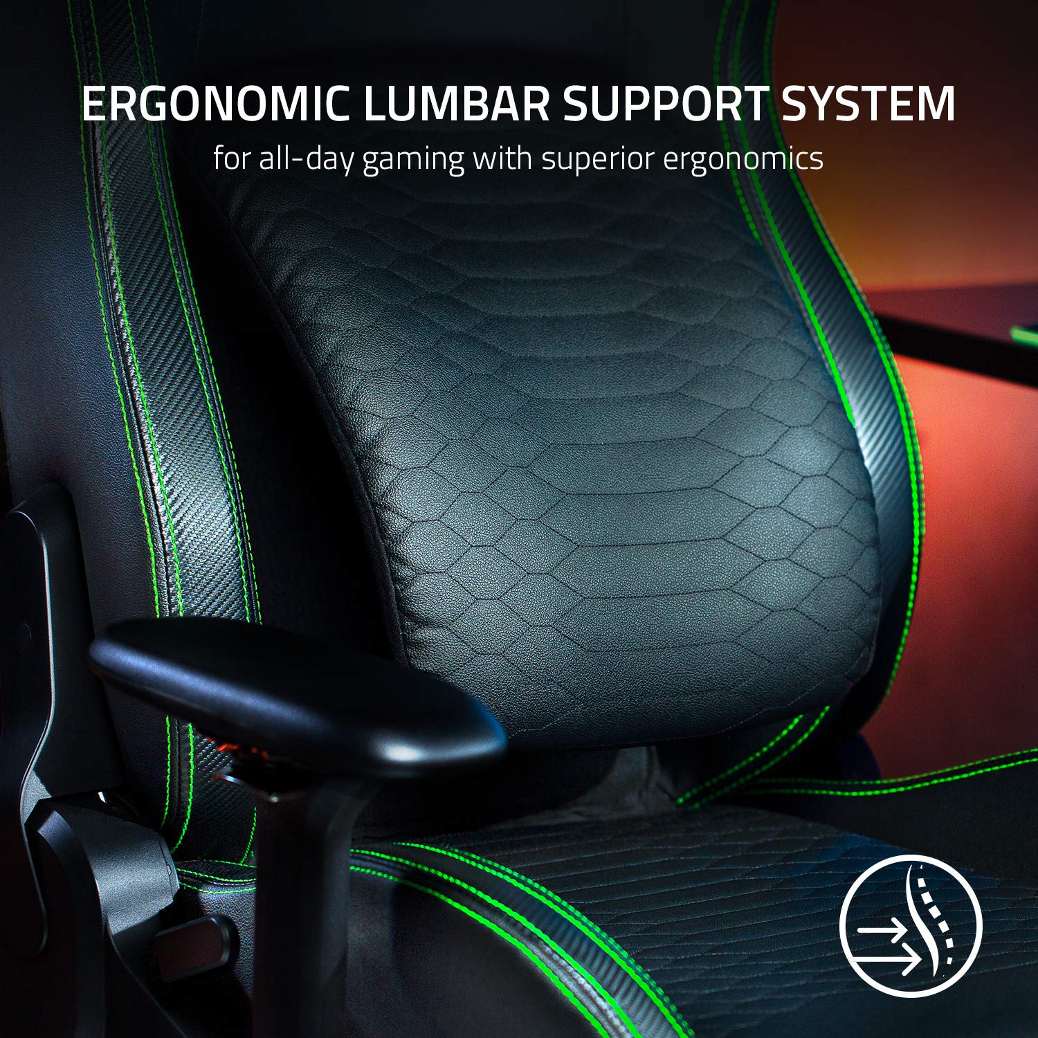 Buy Razer Lumbar Cushion, Gaming Chairs Accessories