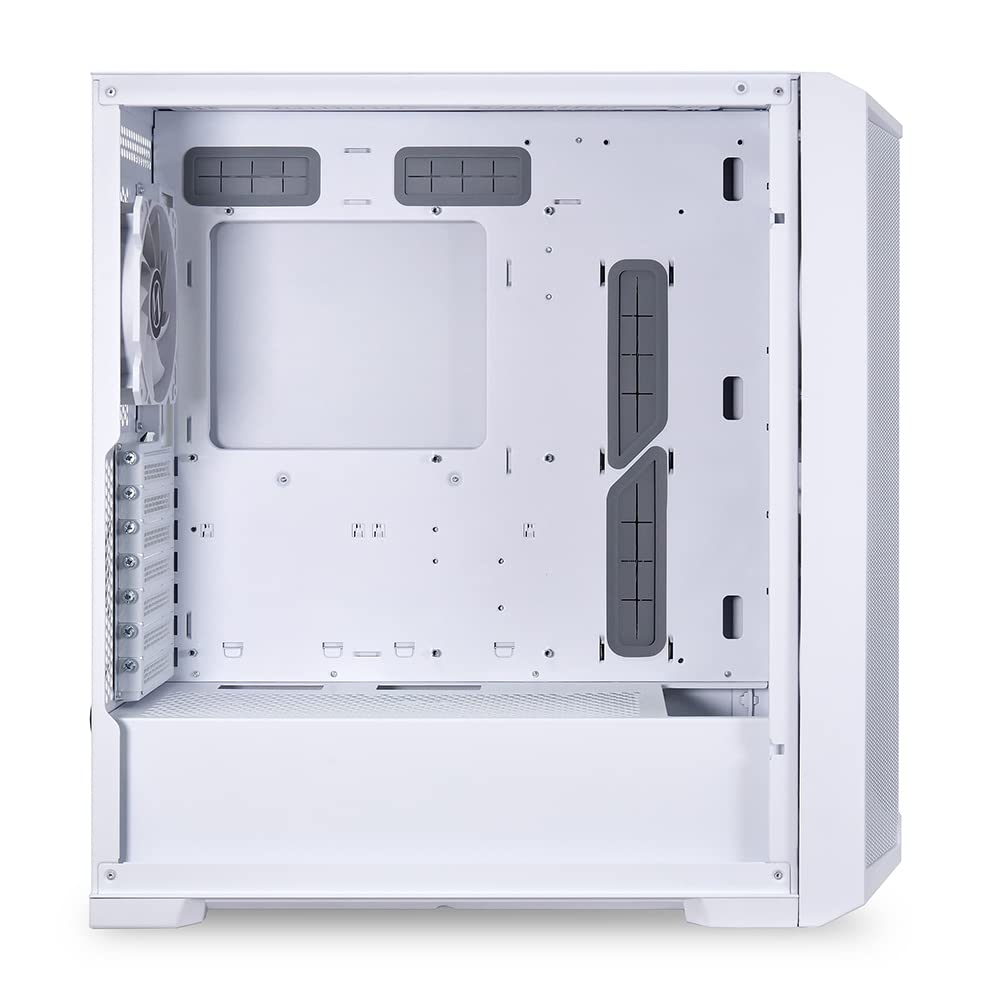 Lian Li LANCOOL 215 X Mid Tower Computer Case/Gaming Cabinet - Black I  Support E-ATX/ATX/M-ATX/ITX Motherboard I 2 x 200 mm ARGB Fans (Front) I 1  X